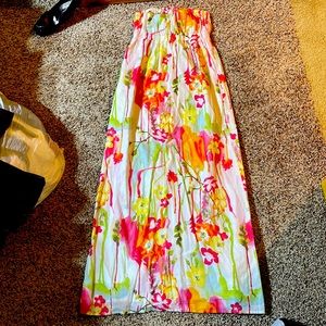 Old Navy strapless empire waist dress-size M